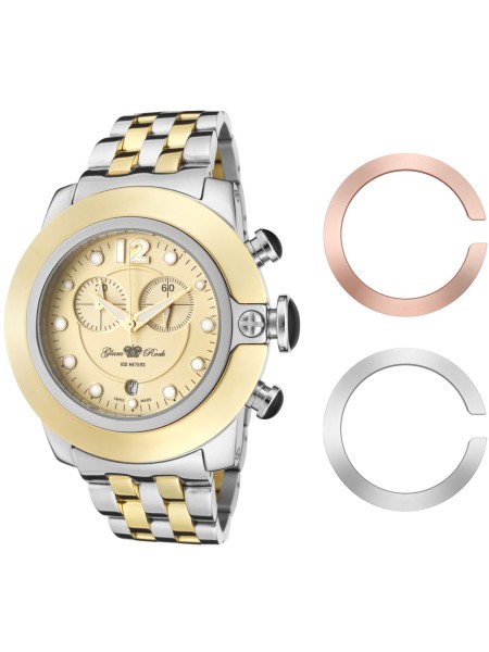 Glam Rock GR32159 Relógio para mulher, pulseira de acero inoxidable