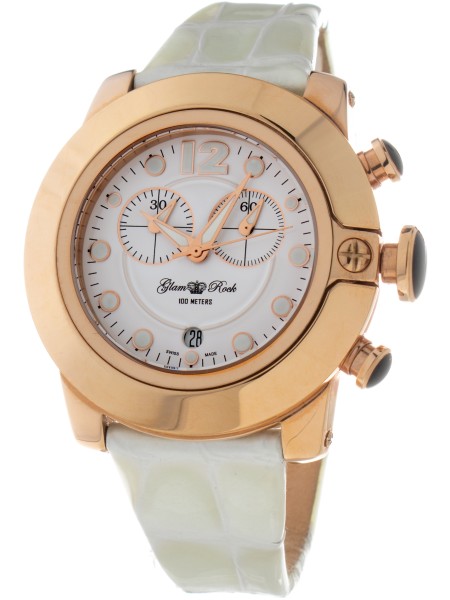 Glam Rock GR32166NC Γυναικείο ρολόι, real leather λουρί