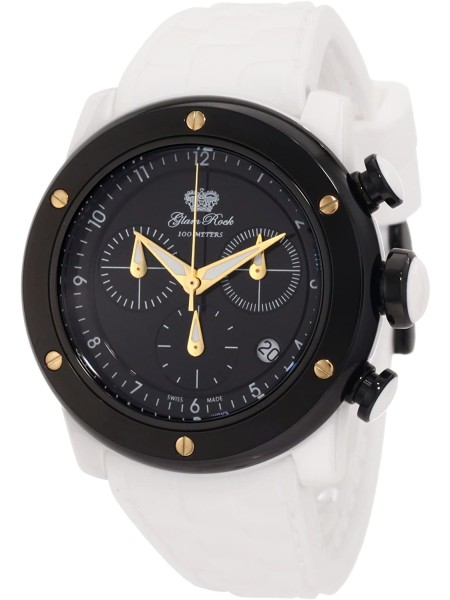 Glam Rock GR50115 Γυναικείο ρολόι, silicone λουρί