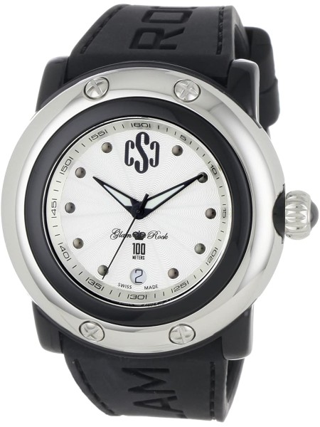 Glam Rock GR62020 γυναικείο ρολόι, με λουράκι silicone