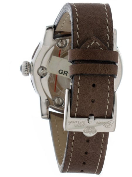 Glam Rock GR10011 Relógio para mulher, pulseira de cuero real