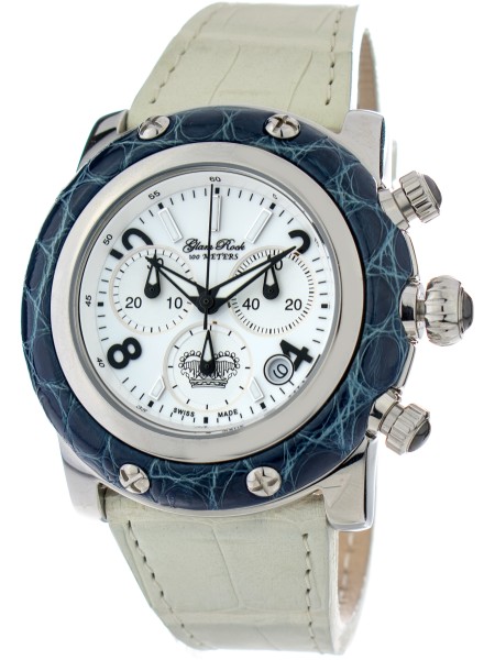 Glam Rock GR10116 γυναικείο ρολόι, με λουράκι real leather