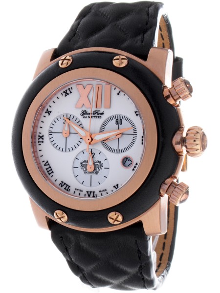 Glam Rock GR11133 γυναικείο ρολόι, με λουράκι real leather