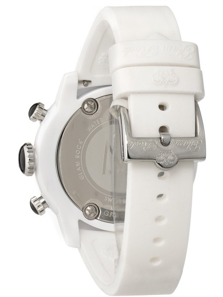 Glam Rock GR20123A Relógio para mulher, pulseira de silicona