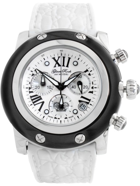 Glam Rock GR30108WHITE dámské hodinky, pásek silicone