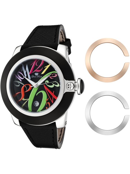 Glam Rock GR32018 γυναικείο ρολόι, με λουράκι real leather