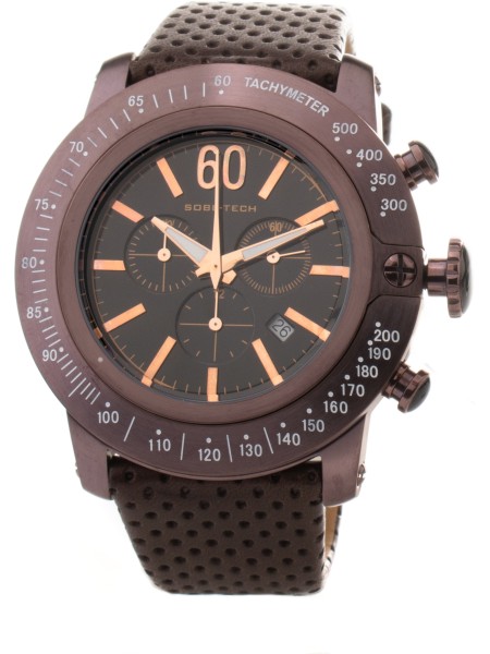 Glam Rock GR33110-2 men's watch, cuir véritable strap