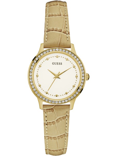 Guess W0648L3 sieviešu pulkstenis, synthetic leather siksna