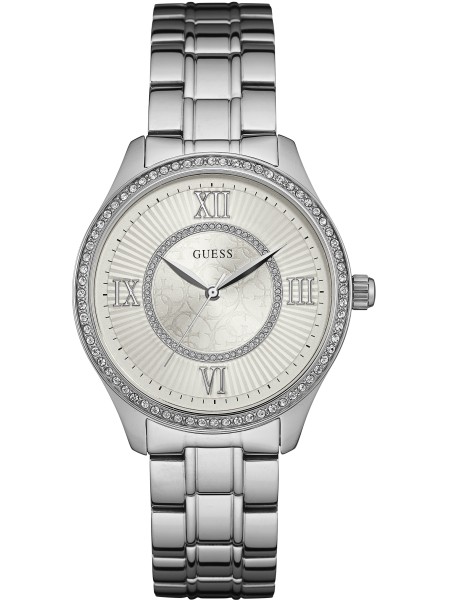Guess W0825L1 Relógio para mulher, pulseira de acero inoxidable