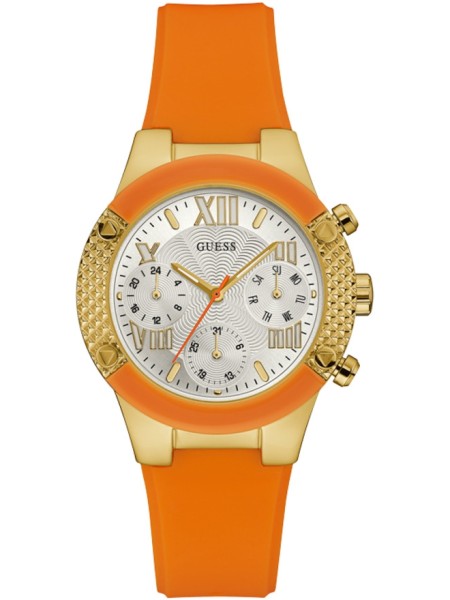 Guess W0958L1 ladies' watch, silicone strap