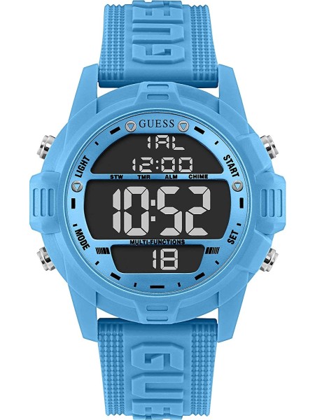 Guess GW0050G1 men's watch, silicone strap