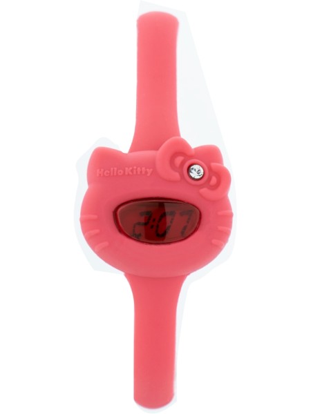 Hello Kitty HK7123L-19 Γυναικείο ρολόι, rubber λουρί