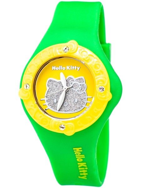 Hello Kitty HK7158LS-03 Γυναικείο ρολόι, rubber λουρί