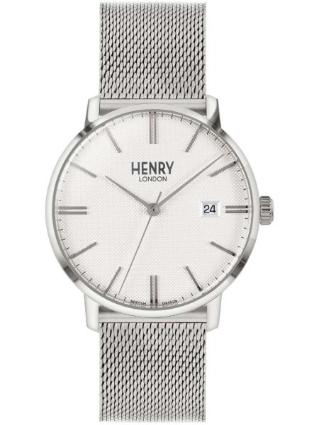 Henry London HL40-M-0373 sieviešu pulkstenis, stainless steel siksna