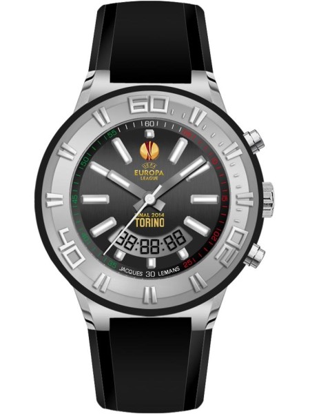 Jacques Lemans U-50A men's watch, silicone strap