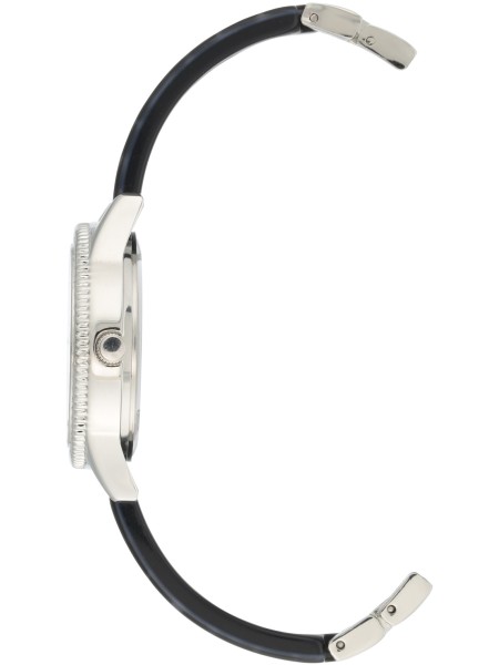 Juicy Couture JC1114BKLE Relógio para mulher, pulseira de el plastico