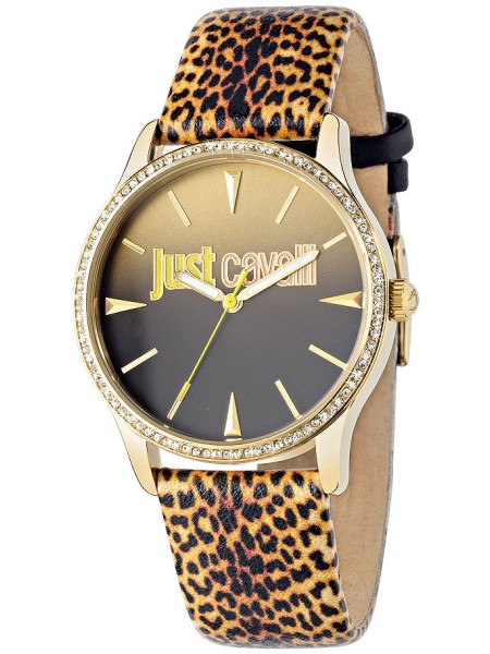 Just Cavalli R7251211503 γυναικείο ρολόι, με λουράκι real leather