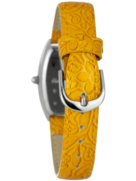 Justina 21741M γυναικείο ρολόι, με λουράκι real leather