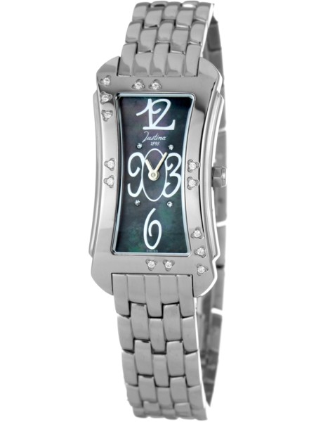 Justina 21752N ladies' watch, stainless steel strap