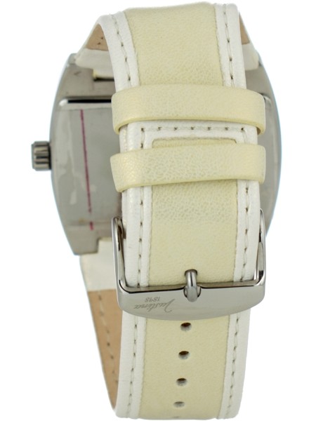 Justina 21780B ladies' watch, real leather strap