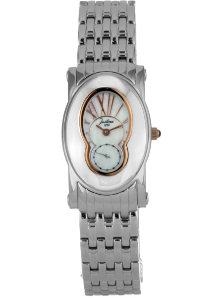 Justina 21816 Relógio para mulher, pulseira de acero inoxidable