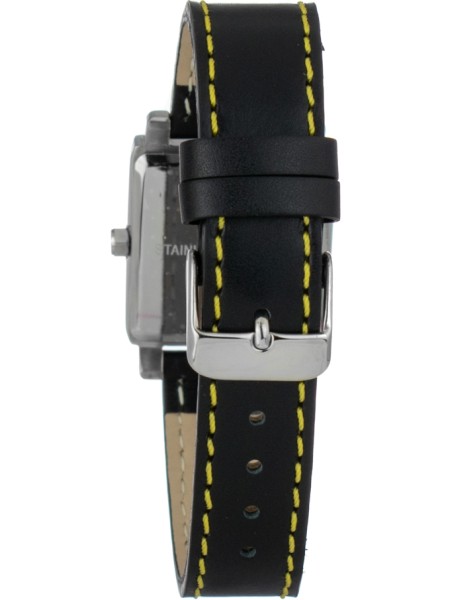 Justina 21970V Damenuhr, real leather Armband