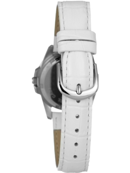 Justina 21983 ladies' watch, real leather strap