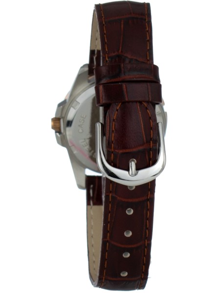 Justina 21984 Damenuhr, real leather Armband