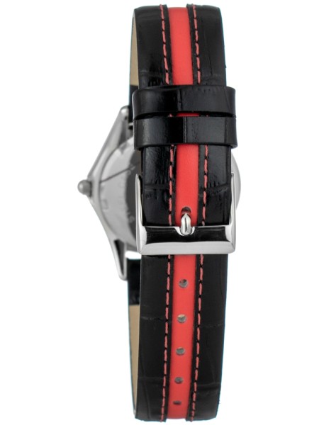 Justina 32550 γυναικείο ρολόι, με λουράκι real leather