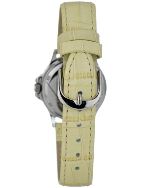Justina 32552H-2 Relógio para mulher, pulseira de cuero real
