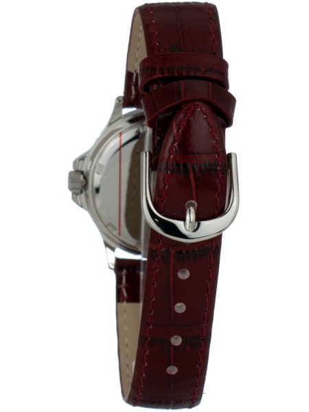 Justina 32552R Damenuhr, real leather Armband