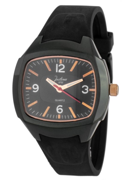 Justina JNC01 men's watch, rubber strap