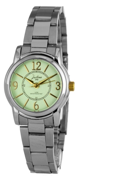 Justina JPA36 γυναικείο ρολόι, με λουράκι stainless steel