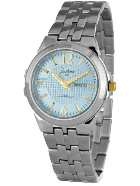Justina JPB37 γυναικείο ρολόι, με λουράκι stainless steel