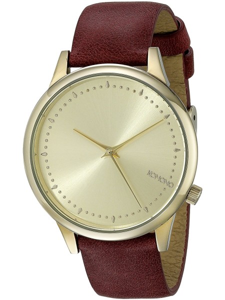 Komono KOM-W2452 Relógio para mulher, pulseira de cuero real