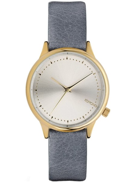 Komono KOM-W2454 Relógio para mulher, pulseira de cuero real