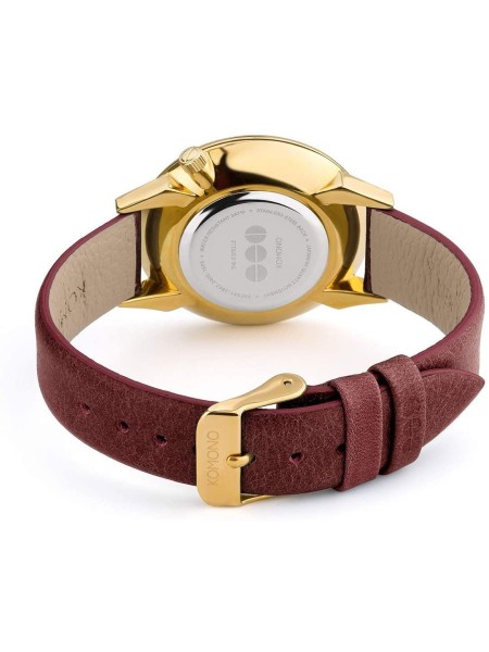 Komono KOM-W2457 Relógio para mulher, pulseira de cuero real