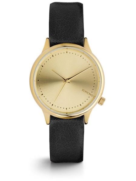 Komono KOM-W2458 Relógio para mulher, pulseira de cuero real