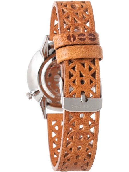 Komono KOM-W2654 Relógio para mulher, pulseira de cuero real