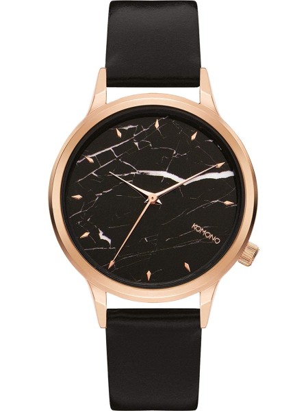 Komono KOM-W2753 Γυναικείο ρολόι, real leather λουρί