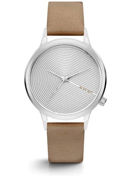 Komono KOM-W2759 γυναικείο ρολόι, με λουράκι real leather
