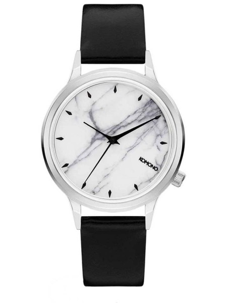 Komono KOM-W2766 Relógio para mulher, pulseira de cuero real