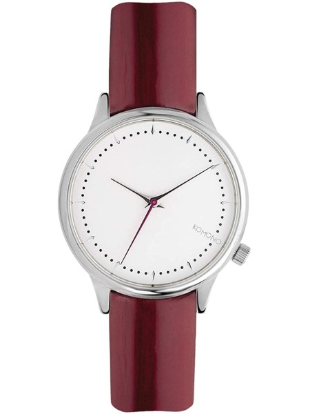 Komono KOM-W2858 Γυναικείο ρολόι, real leather λουρί