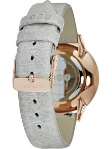 Komono KOM-W2872 Relógio para mulher, pulseira de cuero real