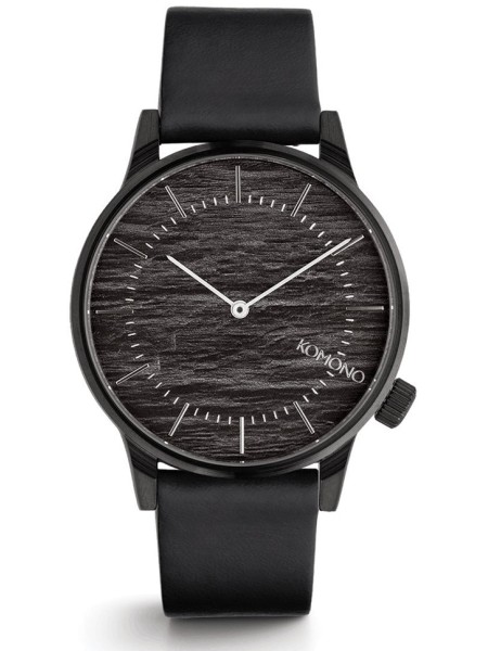 Komono KOM-W3013 men's watch, cuir véritable strap