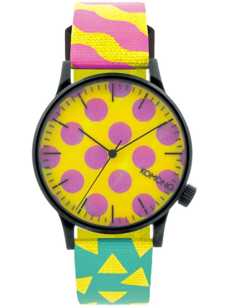 Komono KOM-W2166 γυναικείο ρολόι, με λουράκι textile