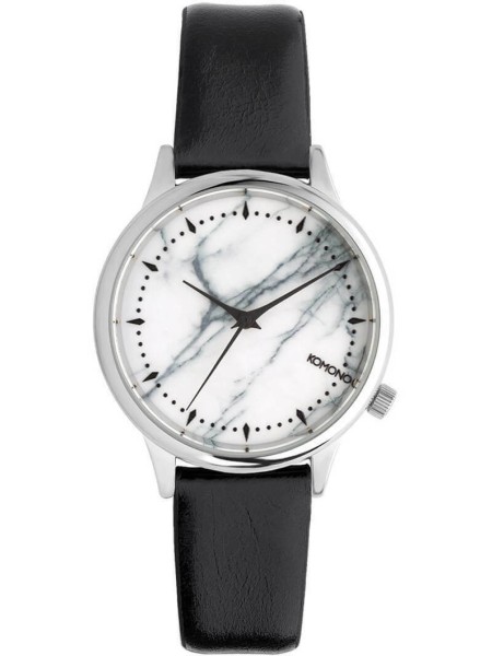 Komono KOM-W2474 γυναικείο ρολόι, με λουράκι real leather
