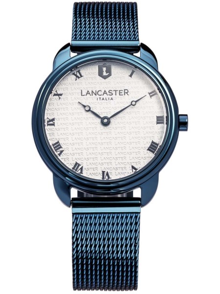 Lancaster O0682MBBLBNBL ladies' watch, stainless steel strap