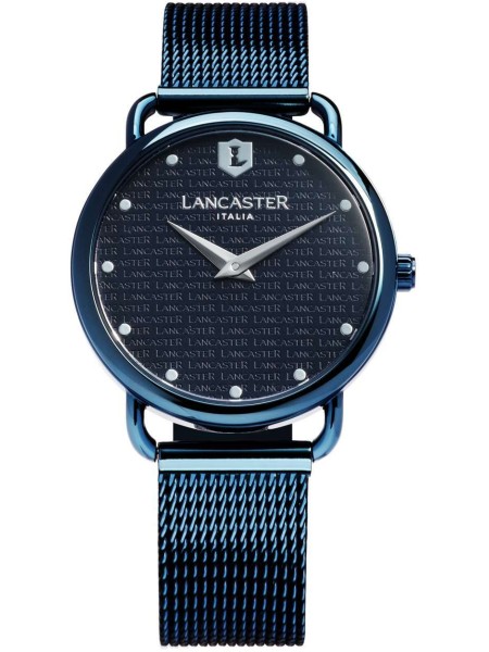 Lancaster O0683MBBLBLBL damklocka, rostfritt stål armband
