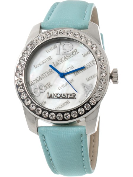 Lancaster OLA0477BNVR ladies' watch, real leather strap